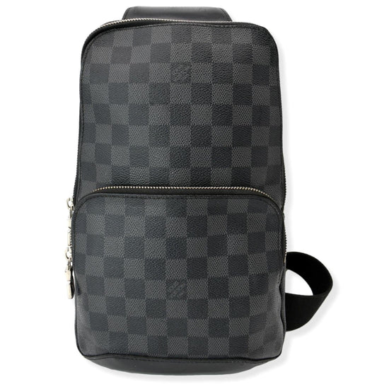 Louis Vuitton Damier Graphite Avenue Sling Backpack - Black Messenger Bags,  Bags - LOU750156