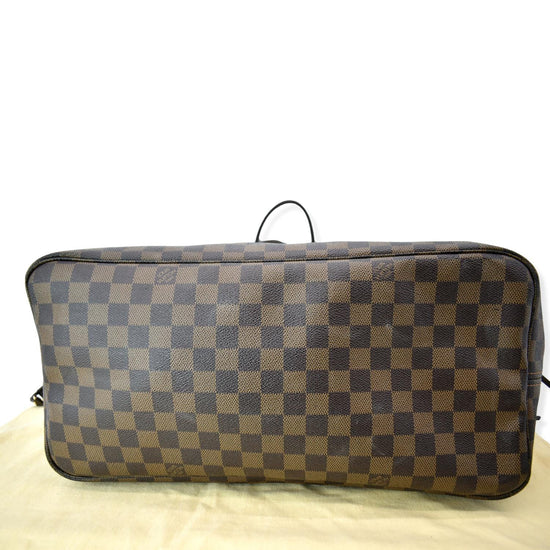 Louis Vuitton Neverfull Gm Brown Damier ébène Canvas Shoulder Bag