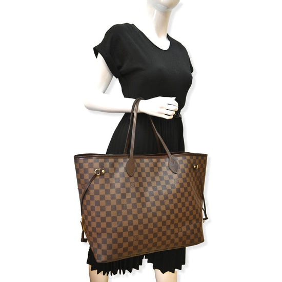 Louis Vuitton Damier Ebene Neverfull GM w/ Pouch - Brown Totes, Handbags -  LOU795996