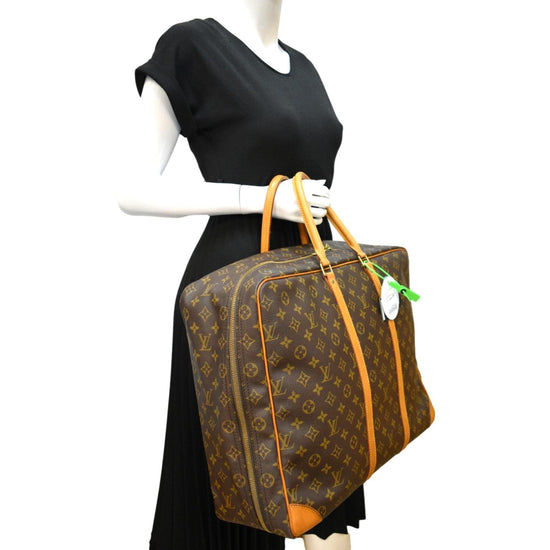 sac de voyage louis vuitton sirius 50 en toile monogram marron et