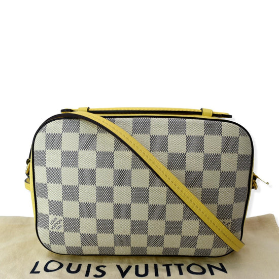 Louis Vuitton Saintonge Creme White Monogram Canvas Cross Body Bag -  MyDesignerly