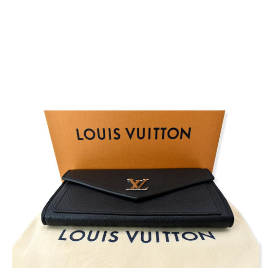 Louis Vuitton Calfskin MyLockme Compact Wallet (SHF-21972) – LuxeDH