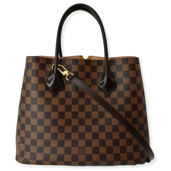 Kensington handbag Louis Vuitton Brown in Plastic - 35055043