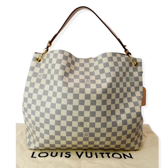 Louis Vuitton Damier Azur Graceful MM N42233 is spacious and can