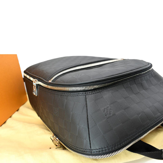 Louis Vuitton // Black Leather Michael Damier Infini Backpack – VSP  Consignment