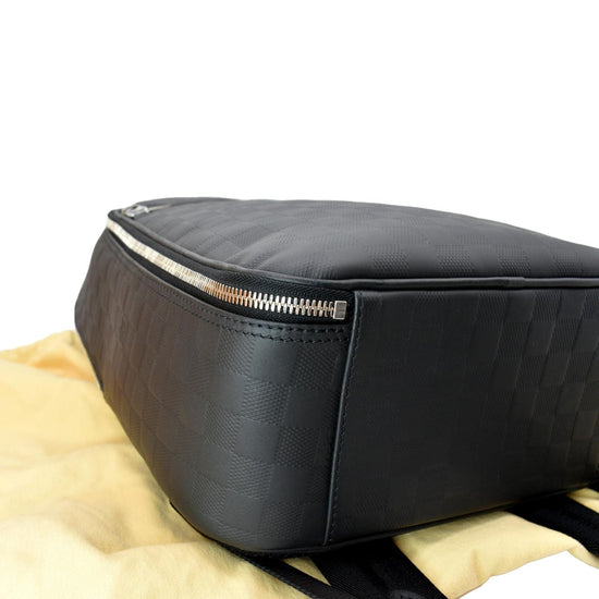 Louis Vuitton // Black Leather Michael Damier Infini Backpack – VSP  Consignment