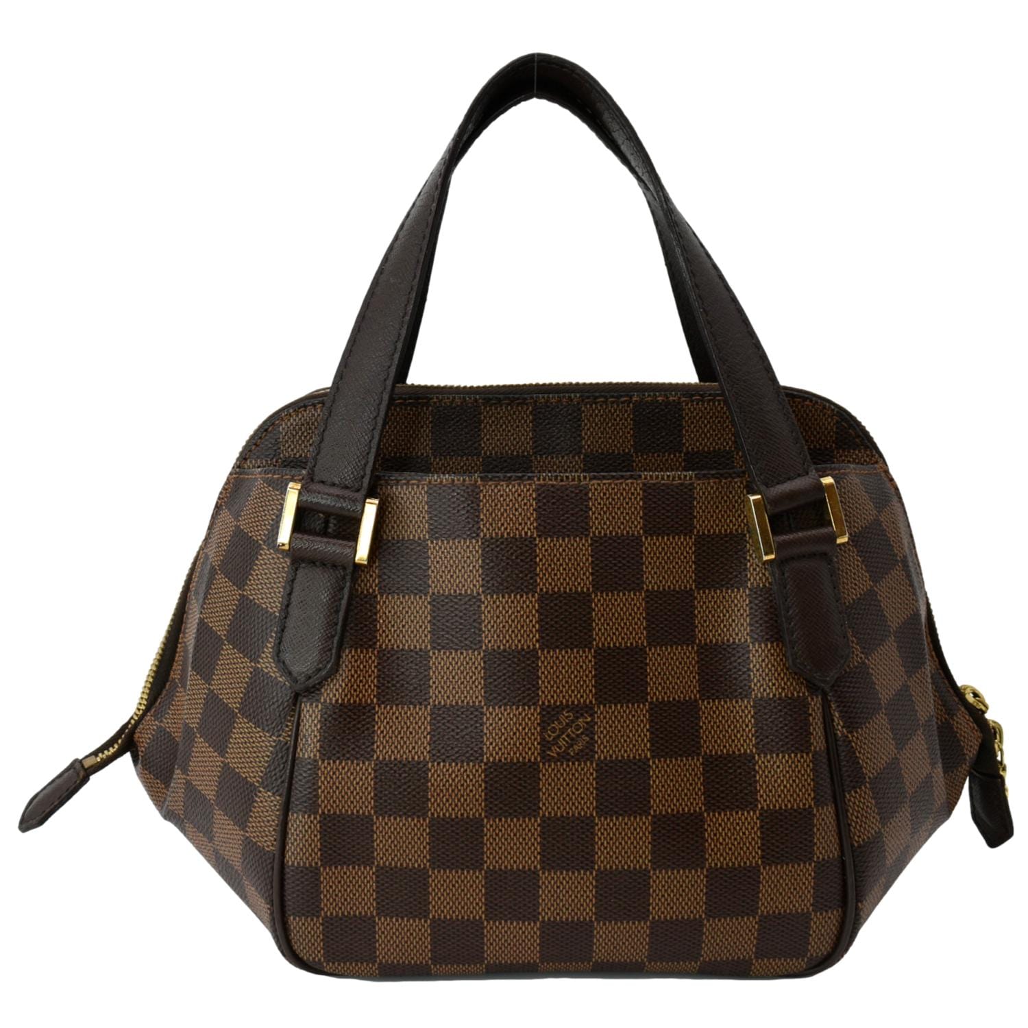 brown louis vuitton checkered pattern