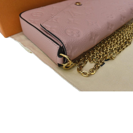 LOUIS VUITTON Monogram Animal Print Pochette Felicie Chain Wallet -  MyDesignerly