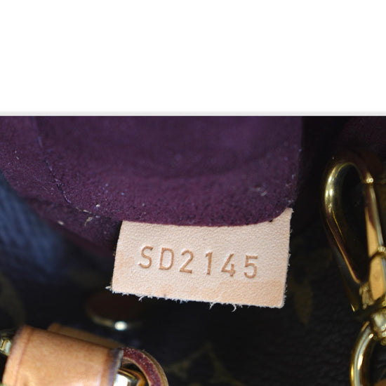 Louis Vuitton Braided Handle Montaigne Handbag Monogram Canvas BB Brown  2212875