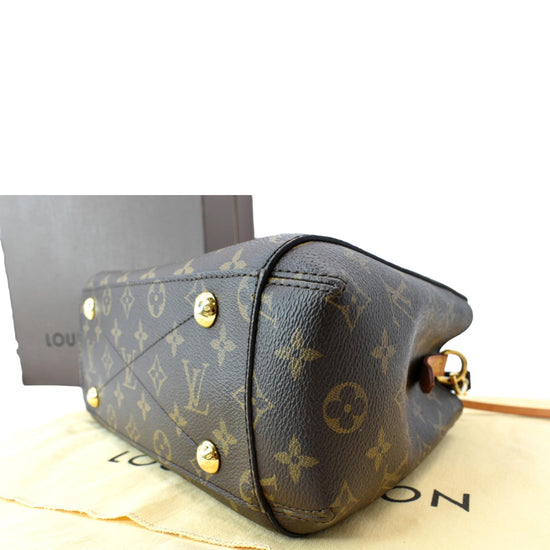 Louis Vuitton Braided Handle Montaigne Handbag Monogram Canvas BB