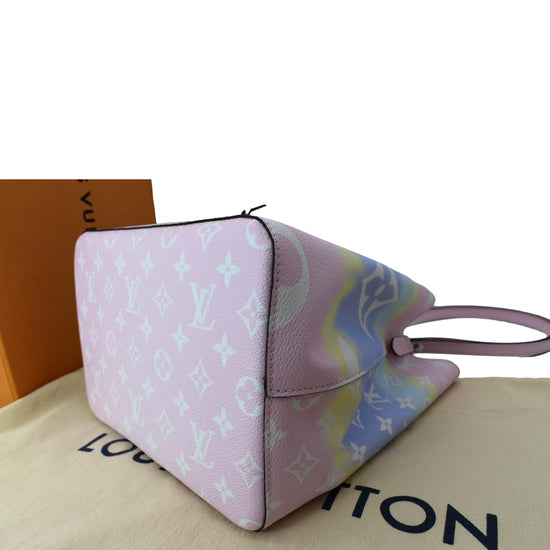 Louis Vuitton NeoNoe LV Escale MM Pastel in Coated Canvas/Cowhide Leather  with Silver-tone - US