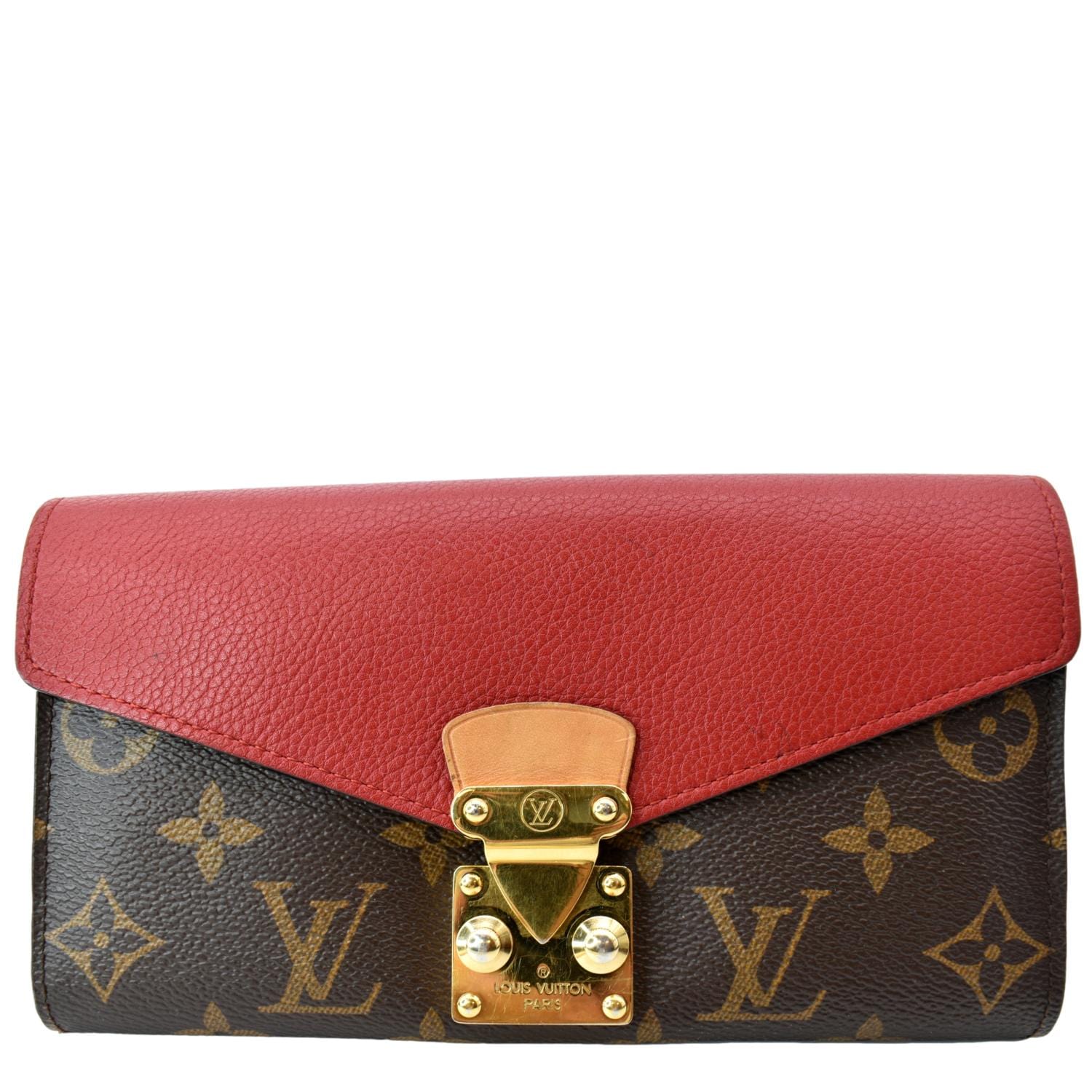 Louis Vuitton Monogram Canvas Pallas Compact Wallet (SHF-20833) – LuxeDH