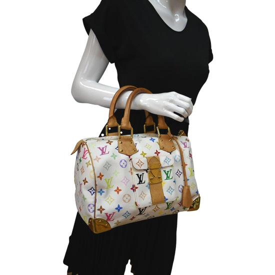 Louis Vuitton Monogram Multicolore Speedy 30 Satchel - FINAL SALE (SHF –  LuxeDH