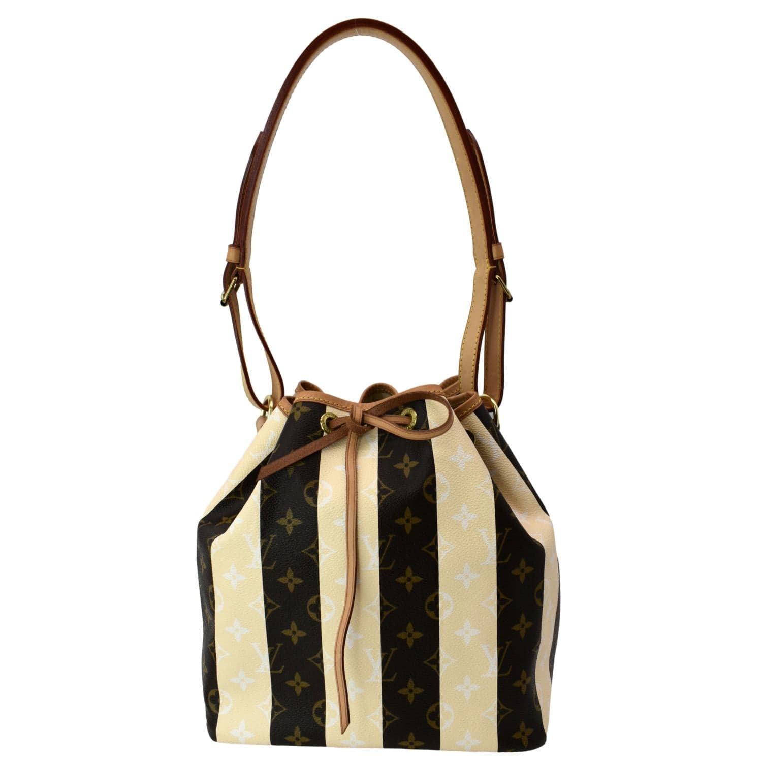 Louis Vuitton Black Monogram Multicolore Petit Noe Bag