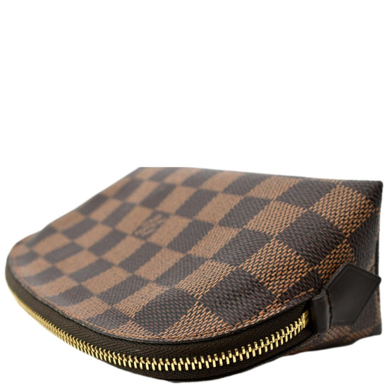 Brown Louis Vuitton Damier Ebene Cosmetic Pouch, Cra-wallonieShops Revival