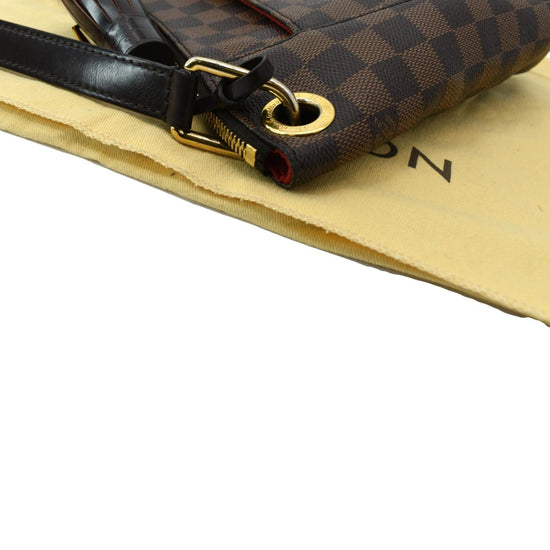 Louis Vuitton LV South Bank Besace Brown Leather ref.227925 - Joli