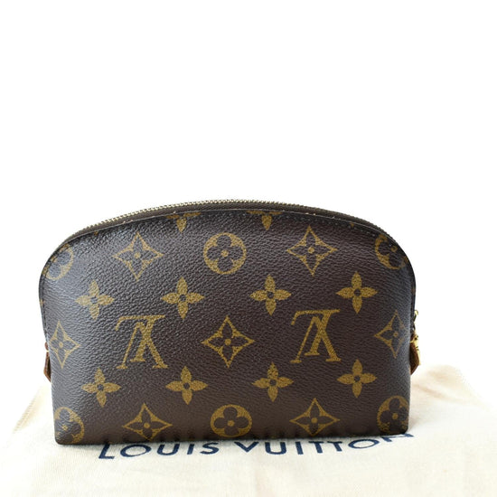 Louis Vuitton Cosmetic Pouch Damier Ebene GM Brown in Coated Canvas with  Gold-tone - US