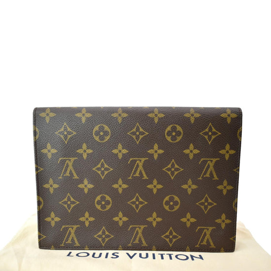 Authentic Louis Vuitton Monogram Pochette rabat 23 Clutch Bag M51940