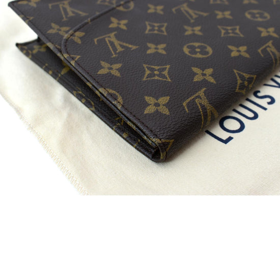 Louis Vuitton Vintage Monogram Canvas Rabat 20 Clutch (SHF-16449