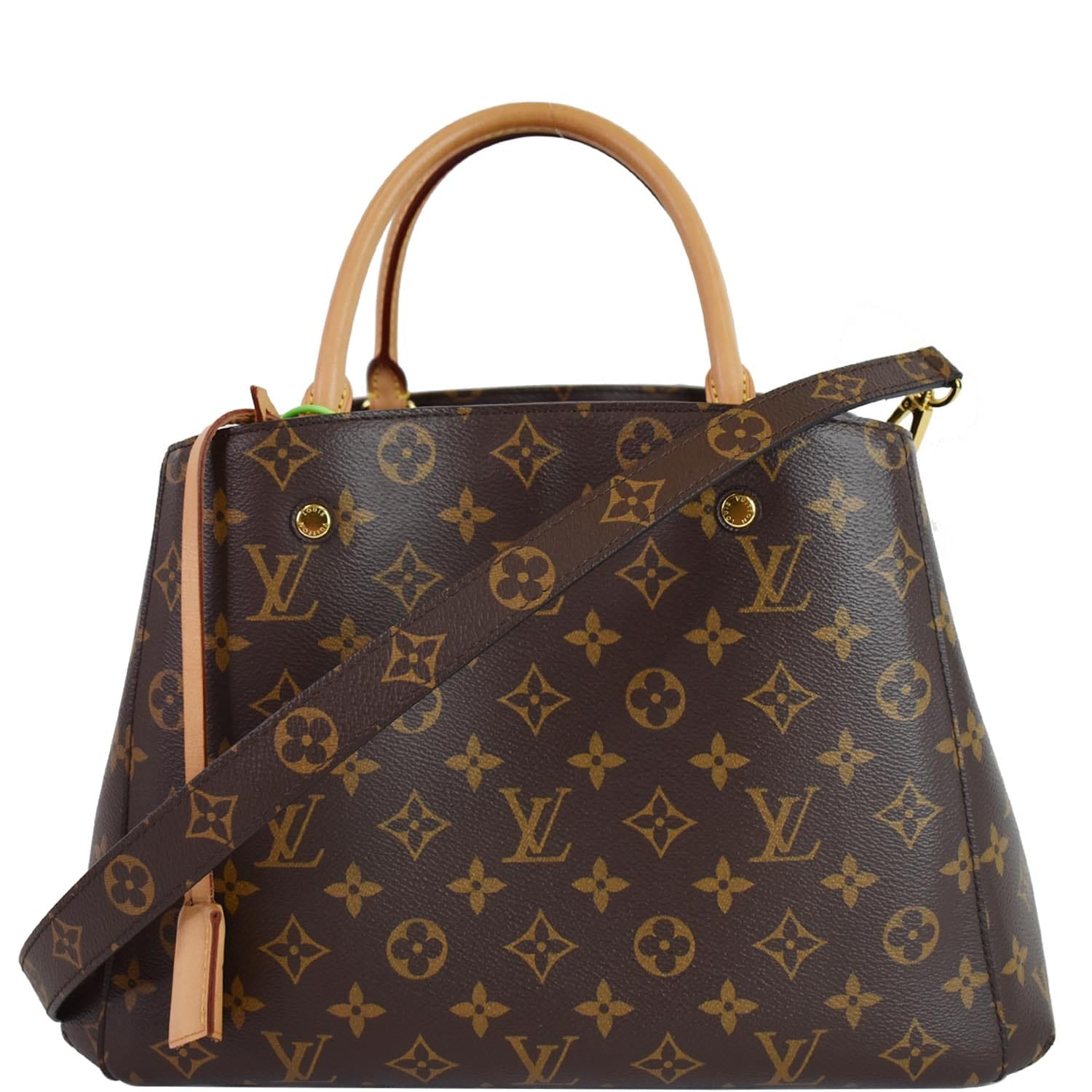 Louis Vuitton Monogram Montaigne MM - Brown Totes, Handbags - LOU740766