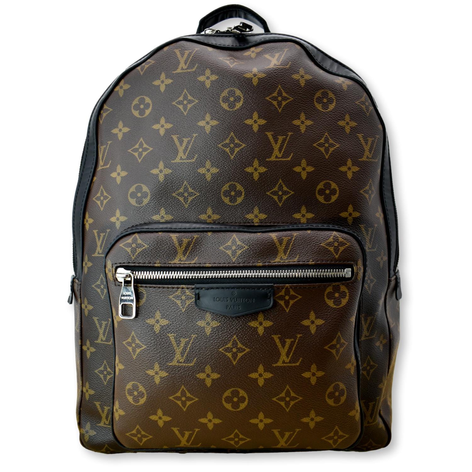 LOUIS VUITTON Josh Monogram Canvas Backpack Bag Brown