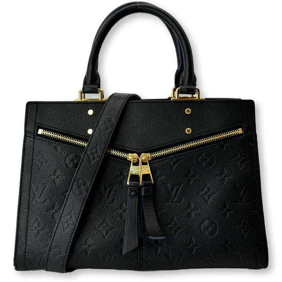 Louis Vuitton Black/Cream Monogram Empreinte Leather Sully PM Bag - Yoogi's  Closet