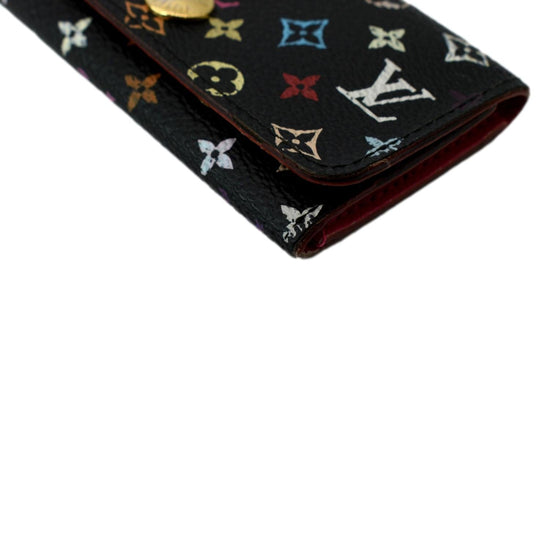 LOUIS VUITTON Monogram Multicolor Multicles 4 Key Holder White 1233488