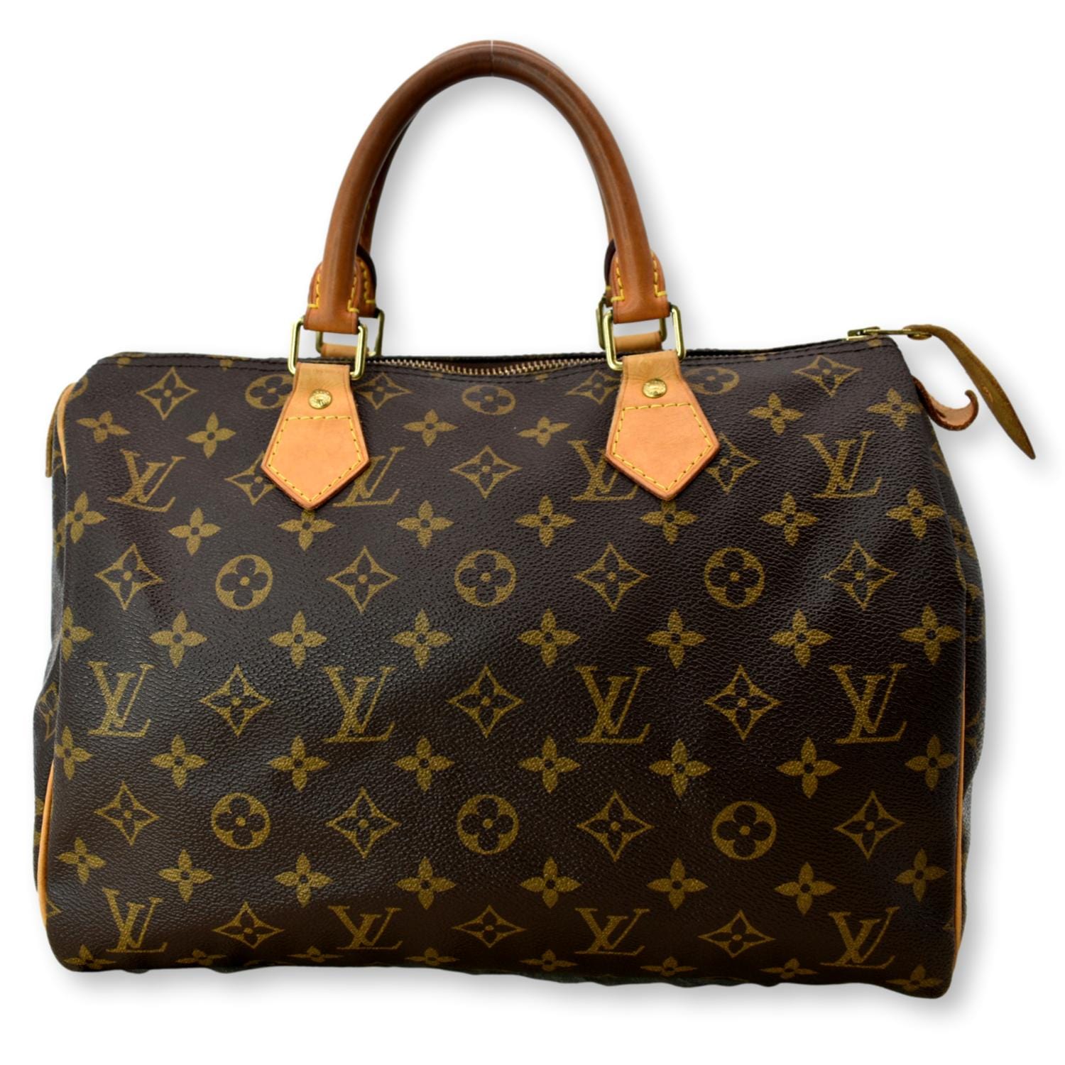 Louis Vuitton Speedy 30 Monogram Canvas Satchel Bag - DDH