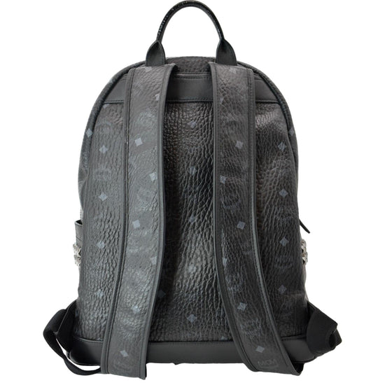 Medium Stark Classic Backpack in Visetos Black