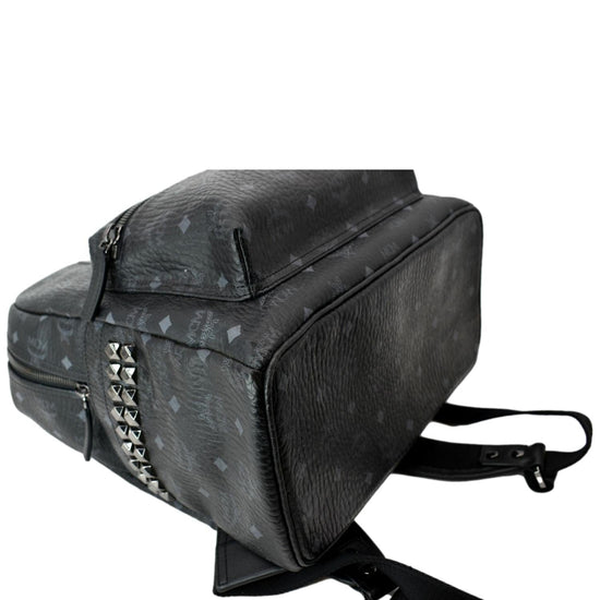 MCM // Black Visetos Coated Canvas Stark Backpack – VSP Consignment