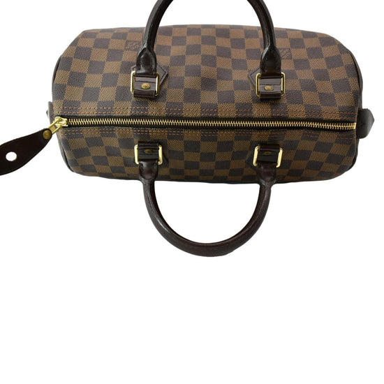 Louis Vuitton Damier Ebene Paillettes Speedy 30 - Brown Handle Bags,  Handbags - LOU775438