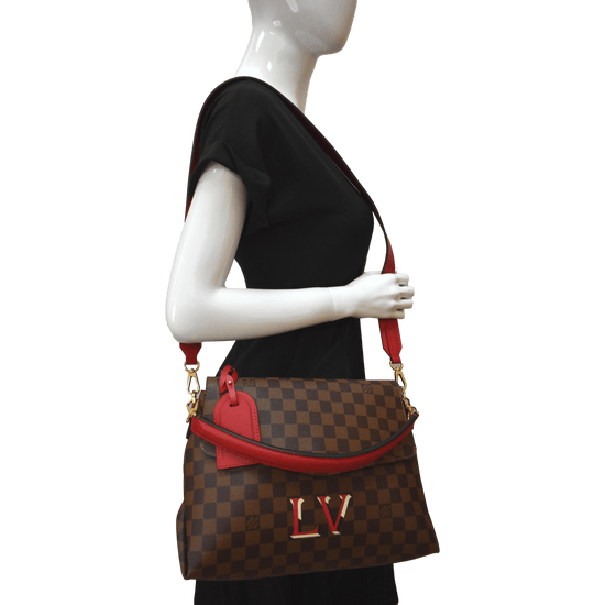 LOUIS VUITTON Beaubourg MM Damier Ebene Shoulder Bag Brown - Final Sal