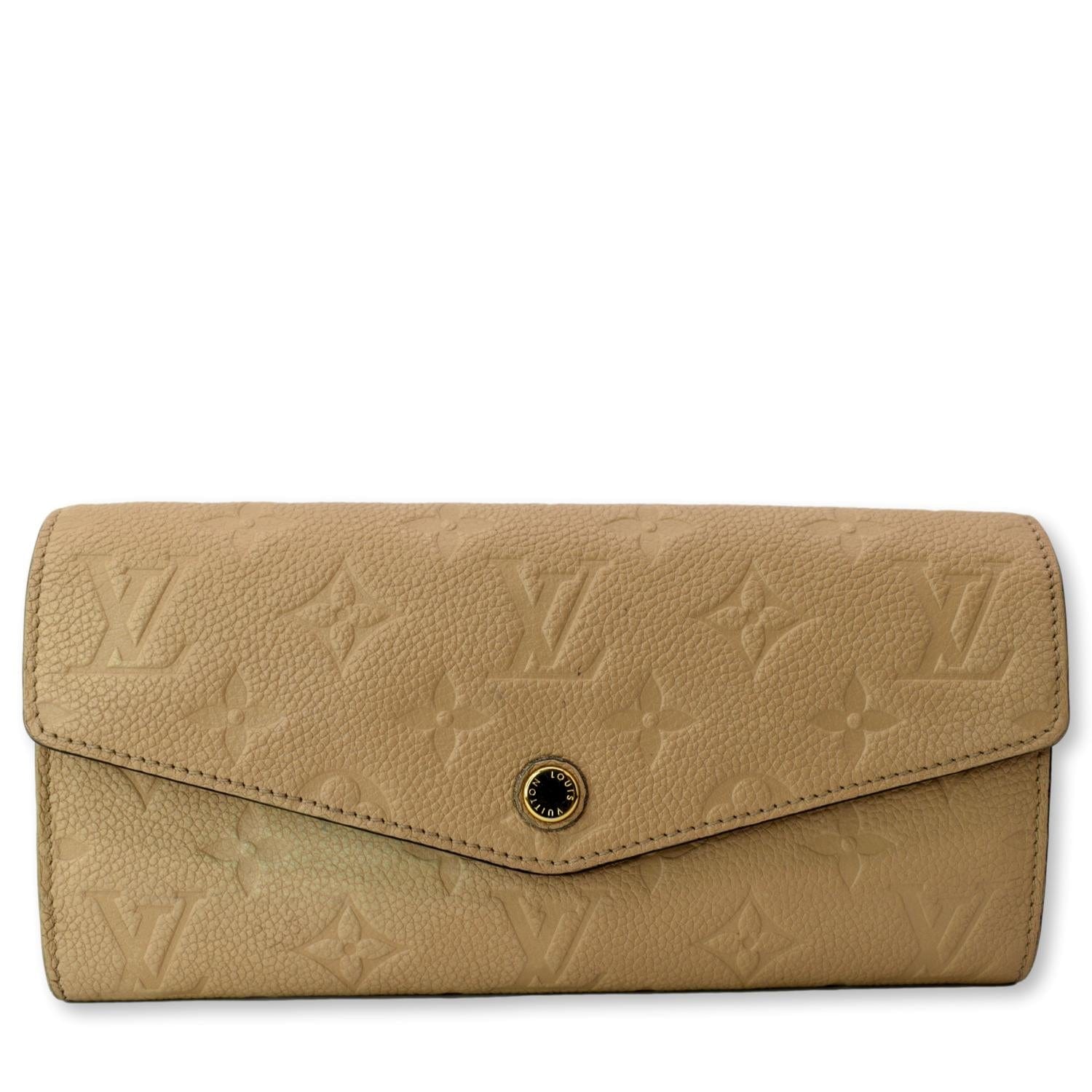 Louis Vuitton Sarah Monogram Empreinte Wallet