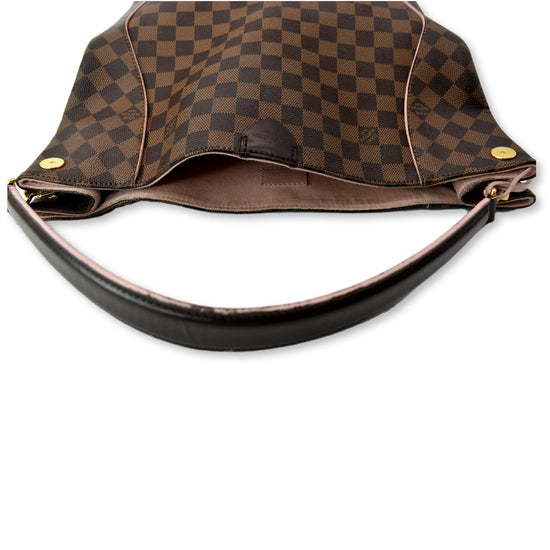 Louis Vuitton Monogram Canvas Caissa Hobo Damier in Brown with red Trim -  Luxury In Reach