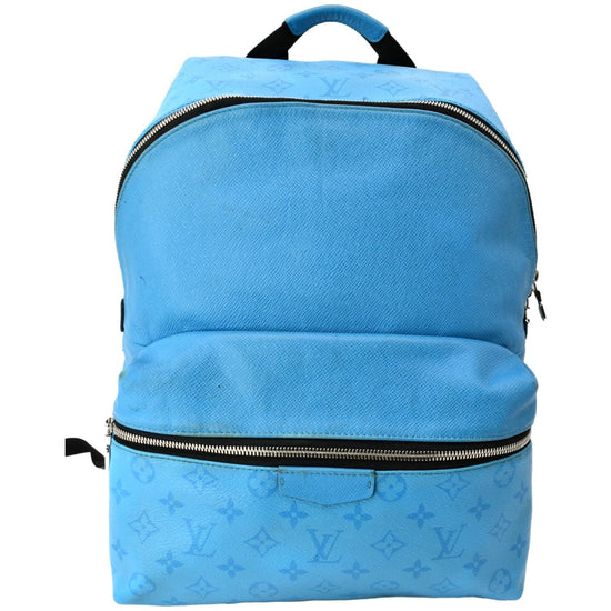 vuitton blue backpack