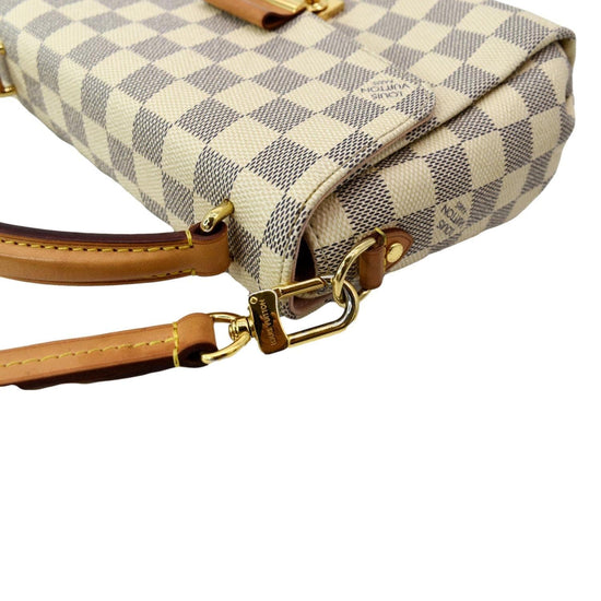 Louis Vuitton LV Croisette damier azur Beige Leather ref.384830 - Joli  Closet