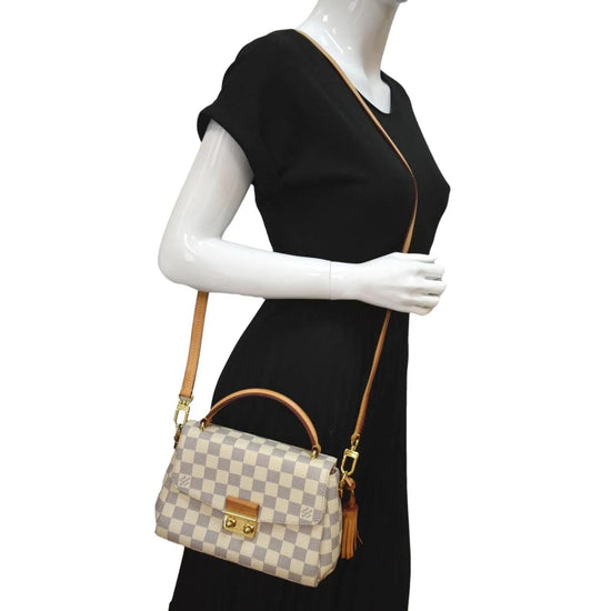 Louis Vuitton Croisette Crossbody Damier Azur Canvas - A World Of