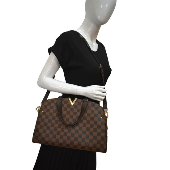 Louis Vuitton Kensington Damier Ebene Satchel-TheShadesHut