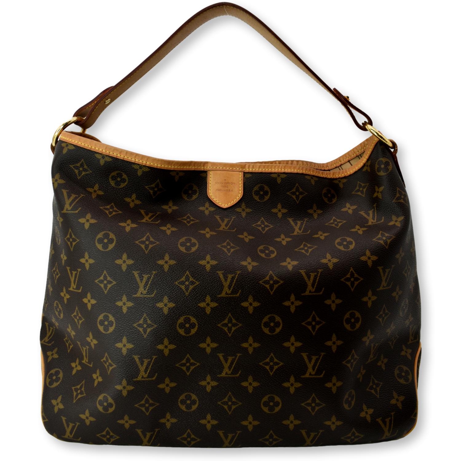 Sold at Auction: Louis Vuitton - Medium Shoulder Bag - Brown LV Monogram  Hobo Tote