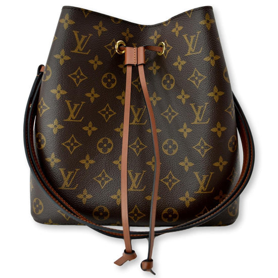 Louis Vuitton NeoNoe Monogram Safran in Canvas with Brass - US