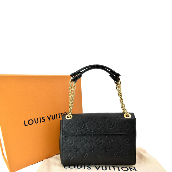 Louis Vuitton Black Monogram Empreinte Leather Vavin BB Bag Louis Vuitton