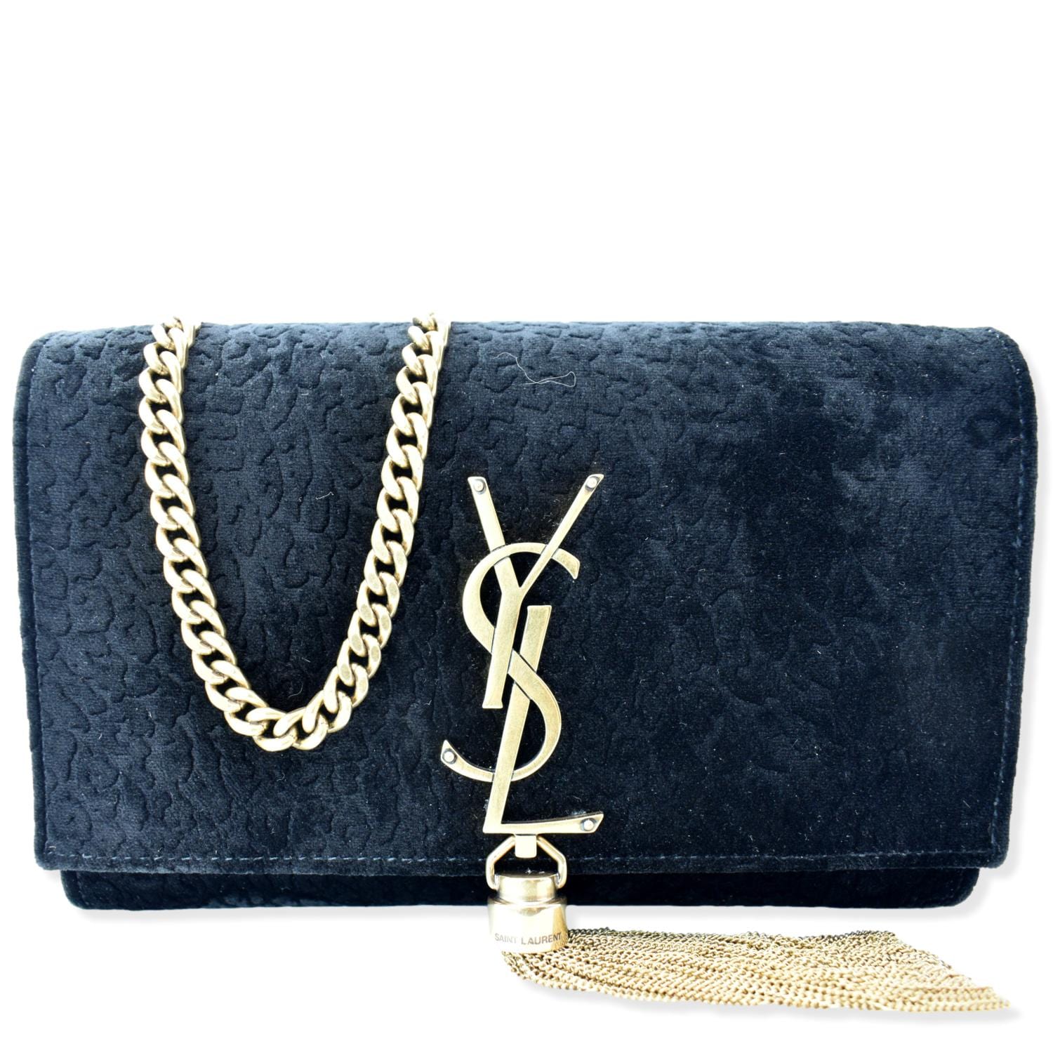 Buy Yves Saint Laurent Kate Black Shoulder Bag Classic New at