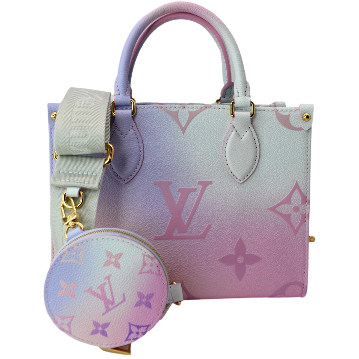 Louis Vuitton OnthegoPM sunrise pastel monogram