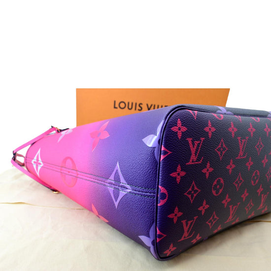 Louis Vuitton Neverfull MM Midnight Fuchsia in Coated Canvas with Gold-tone  - US