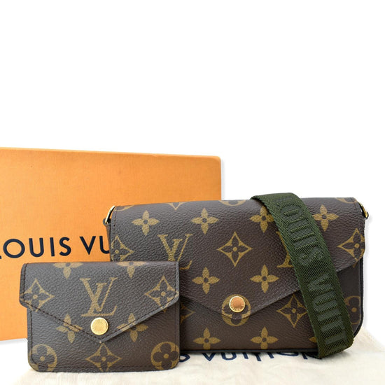 Louis Vuitton Monogram Canvas Felicie Strap & Go Crossbody Bag (SHF-LR –  LuxeDH