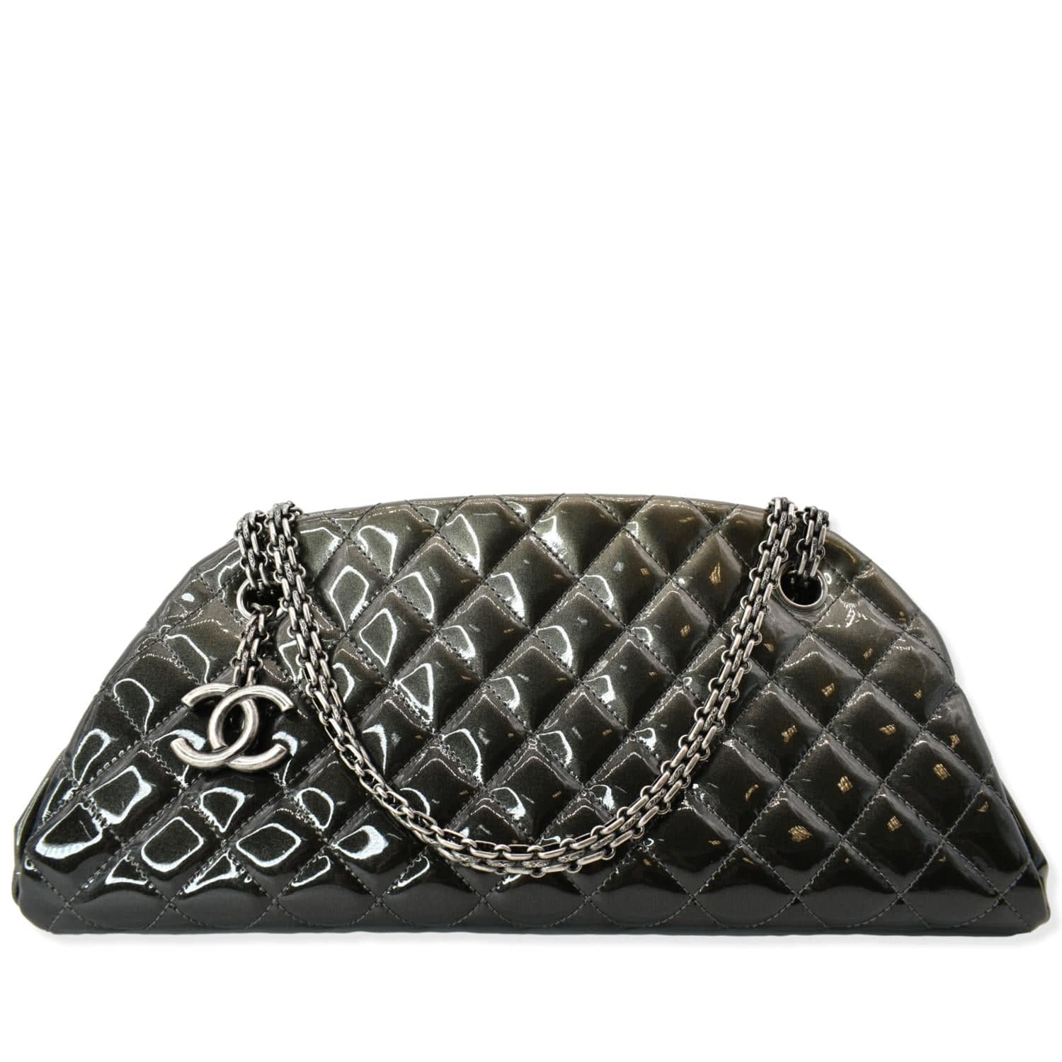 Chanel Pre-owned 1995 Velvet Diamond Quilted Belt Bag - Black