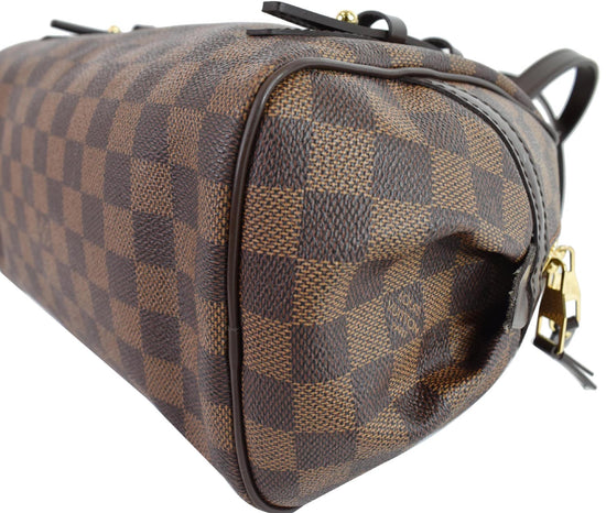 Pre-Owned Louis Vuitton Rivington Damier EbeneM Brown 