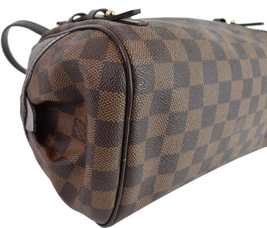 LOUIS VUITTON Boston bag N41130 West end PM Damier canvas Brown mens U –