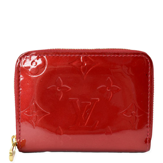 Louis Vuitton Vernis Zippy Coin Purse Red at Jill's Consignment