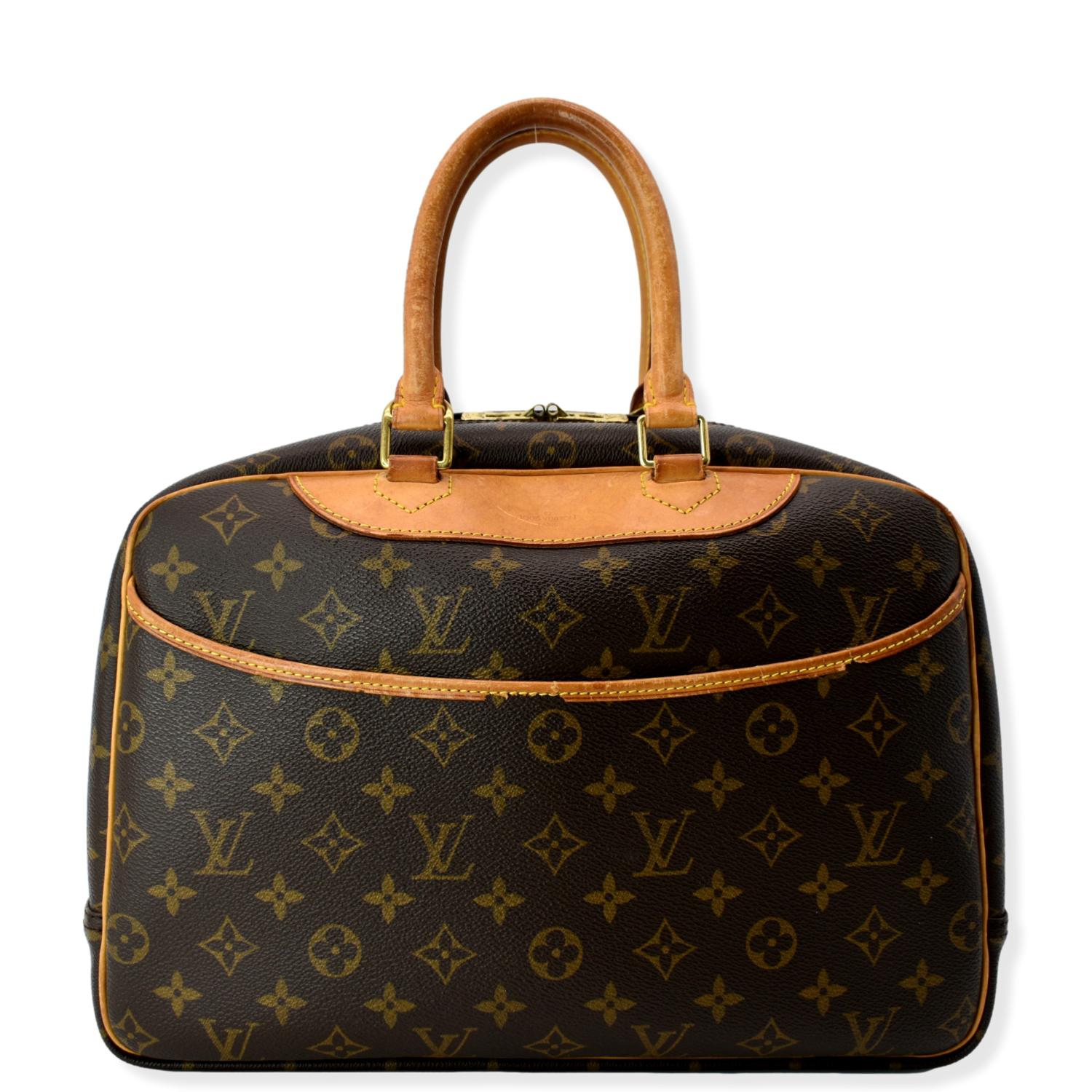 Louis Vuitton pre-owned Deauville top-handle bag Brown